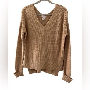 NWT If It Were Me Brand Tan Sweater Women’s Size: S